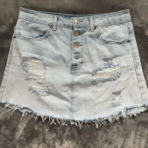 Denim skirt